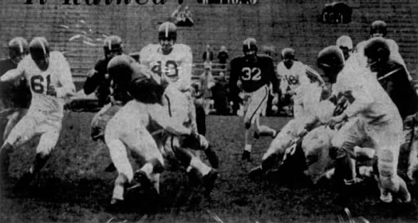 1956 Nebraska spring game photo