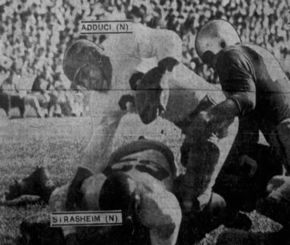 1950 Nick Adduci TD, Nebraska vs Kansas