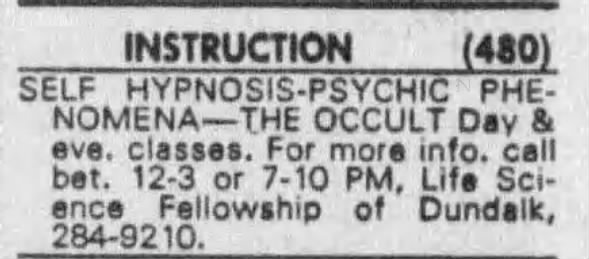 Psychic classified