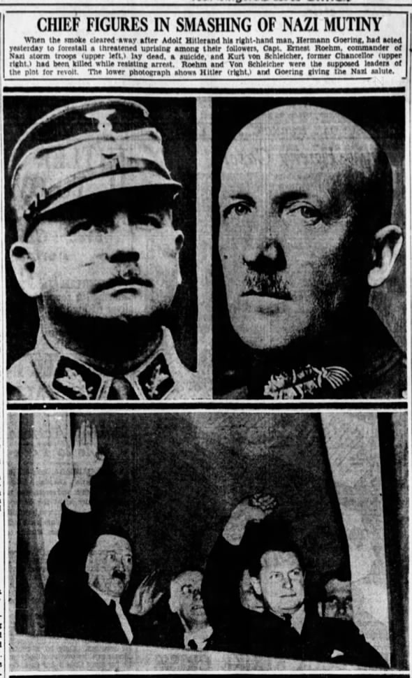 Chief Figures In Smashing Of Nazi  Mutiny