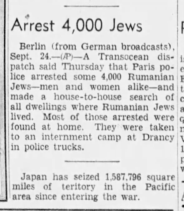 Arrest 4,000 Jews