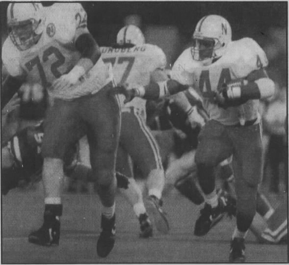 1992 Nebraska vs Kansas State football Calvin Jones