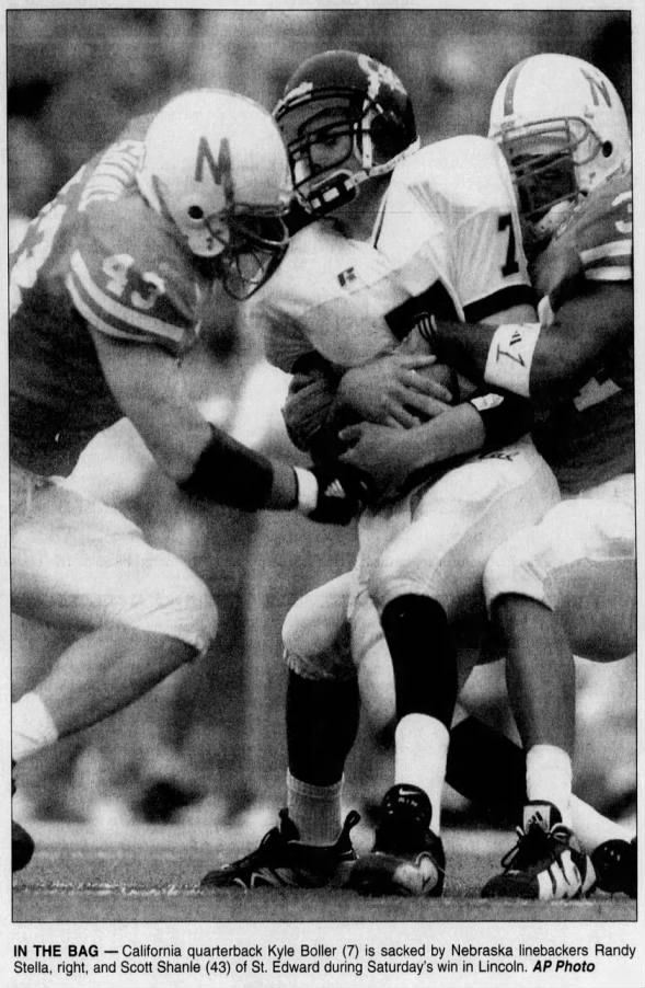 1999 Cal vs Nebraska football photo