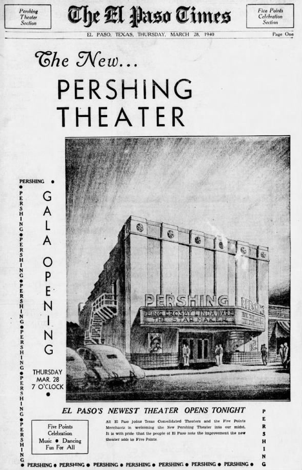 Pershing theatre opening