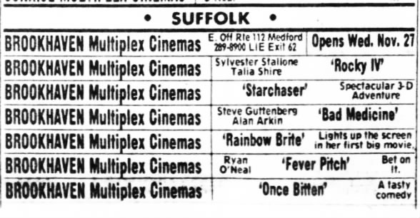 Brookhaven Multiplex Cinemas in Medford, NY - Cinema Treasures