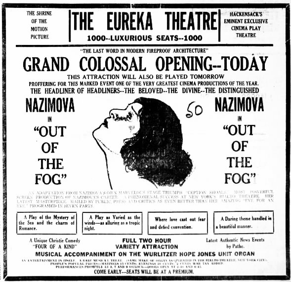 Eureka theatre opening