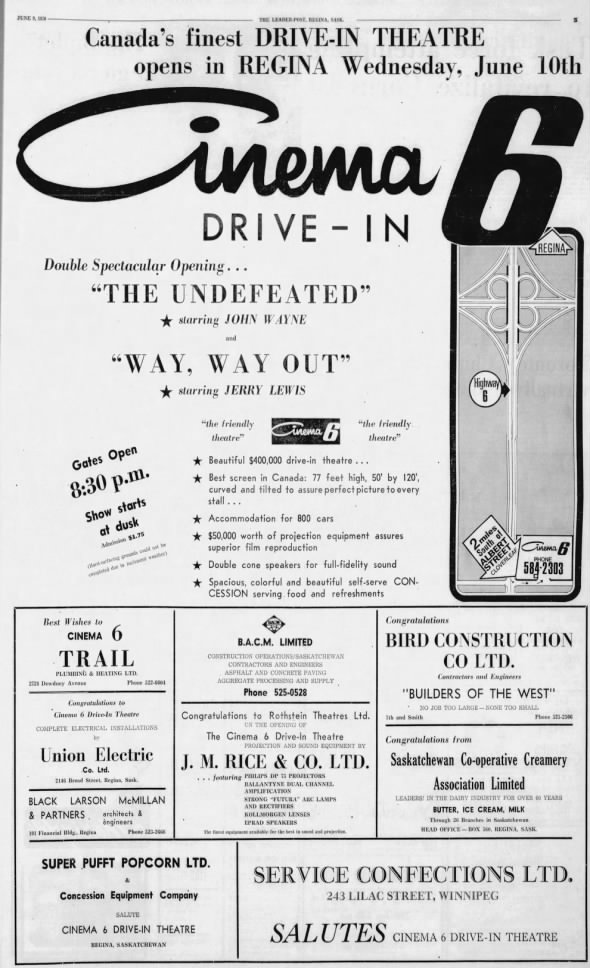 Cinema 6 Drive-In opening
