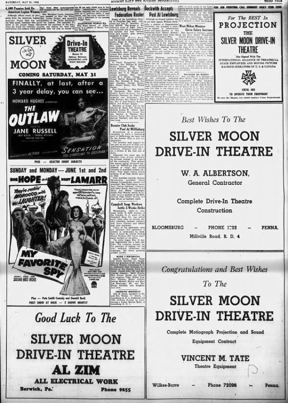 Silver Moon Drive-In opening