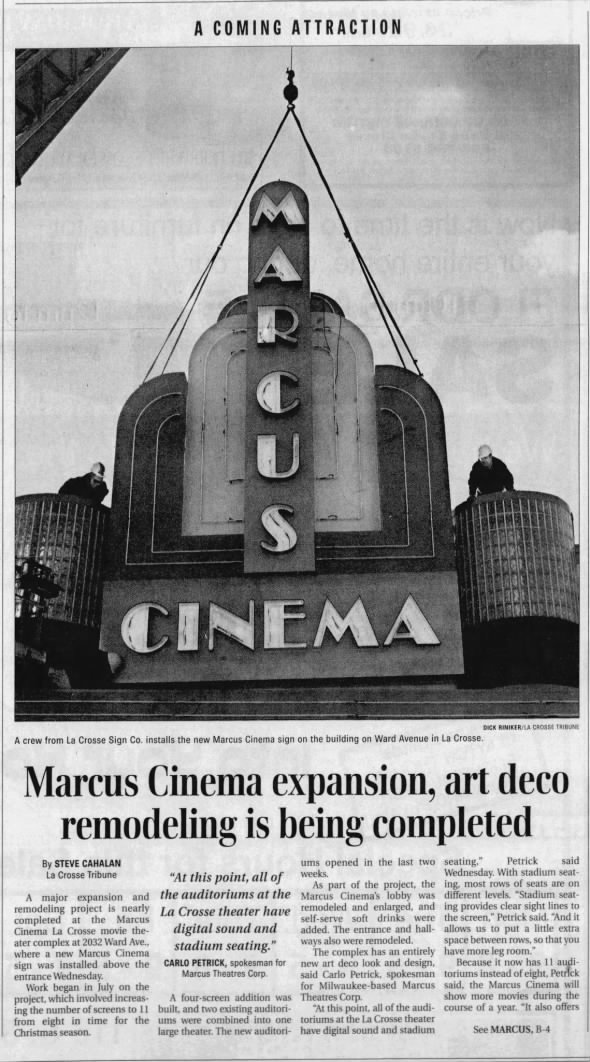 Marcus Cinema Expansion