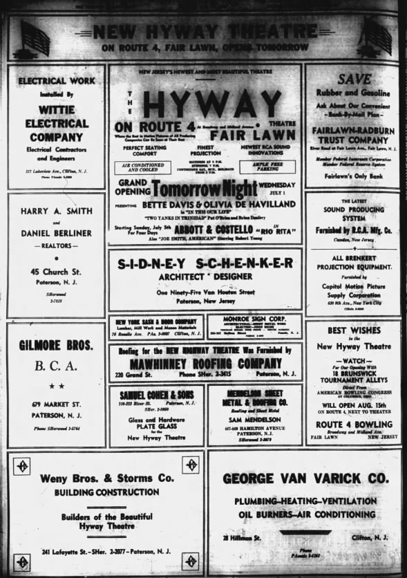 Hyway theatre opening