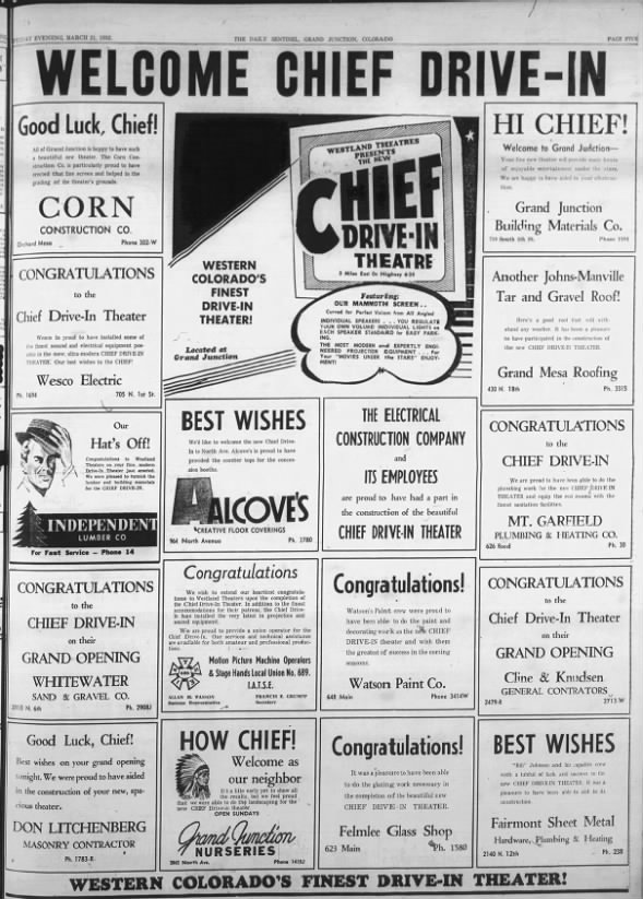 Chief Drive-In opening