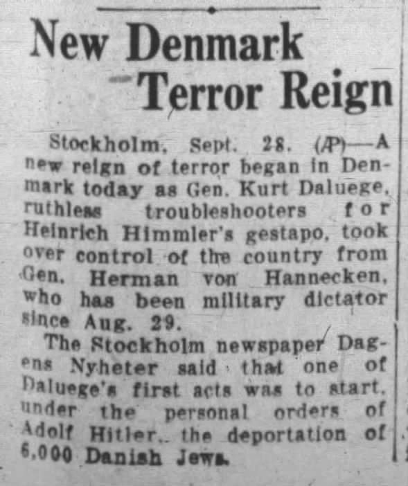 New Denmark Terror Reign