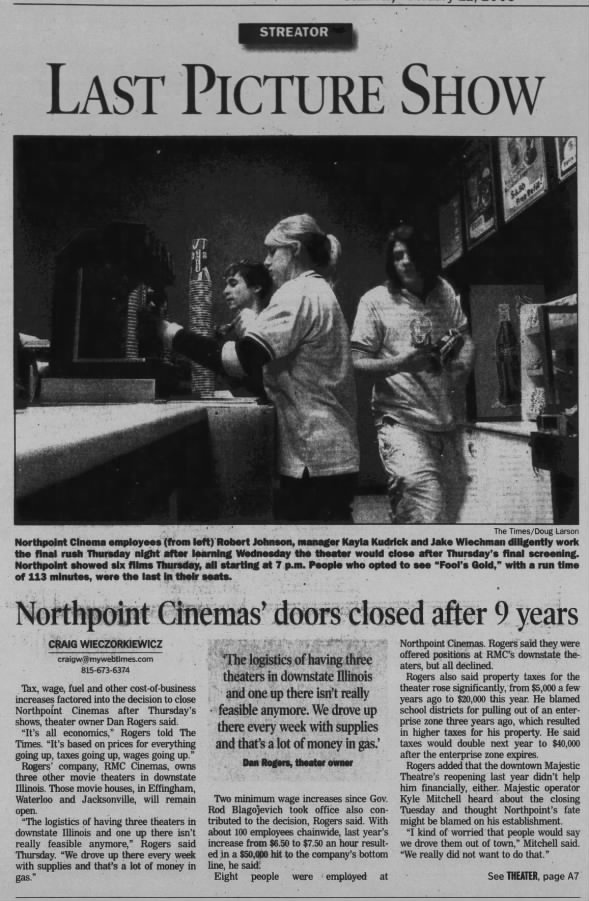Northpoint cinemas closing