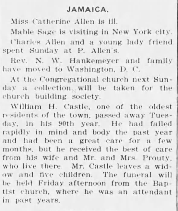 Obituary for Catherine Allen (Aged 111)