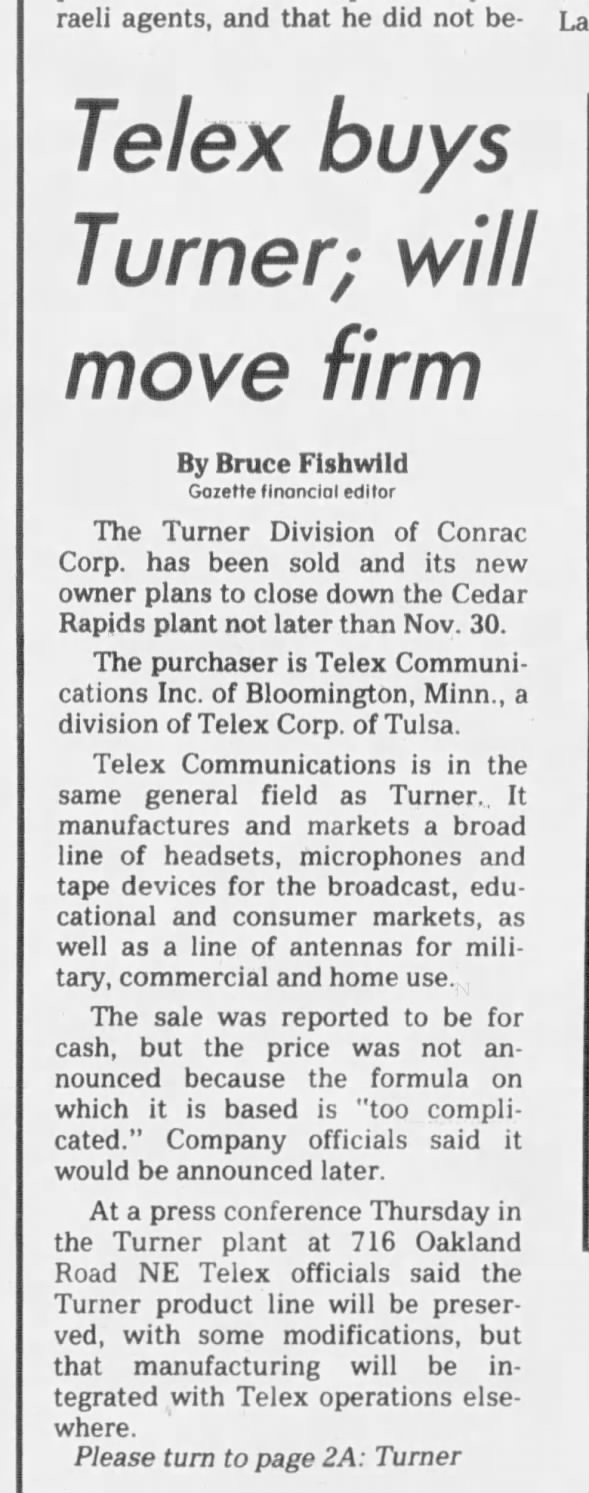 Cedar Rapids Gazette August 16, 1979 page 1
