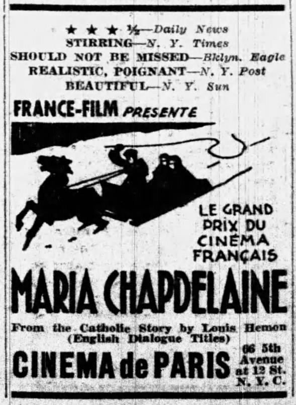 France-Film Cinéma de Paris