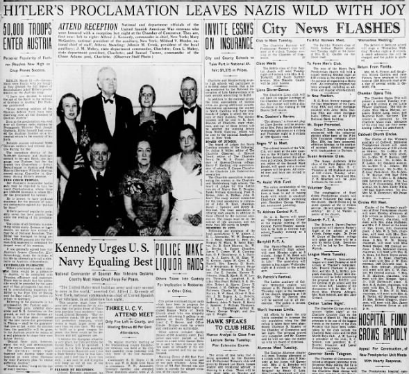 Hitler's Proclamation Leave Nazis Wild With Joy