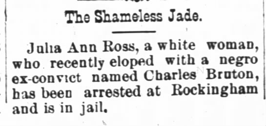  - The Shameless Jade. Julia Ann Ross, a white...
