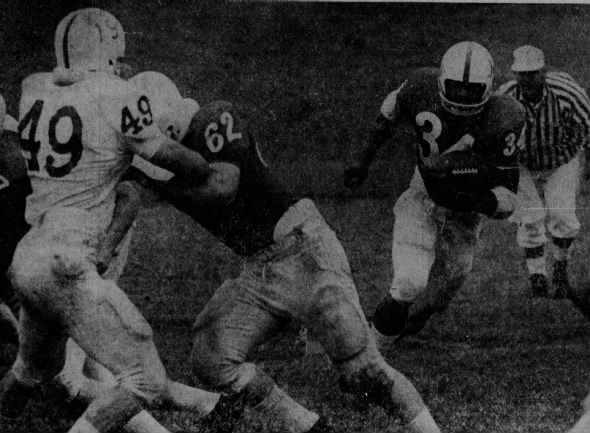 1967 spring game photo Mike Green