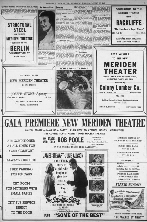 Meridian Theatre opening