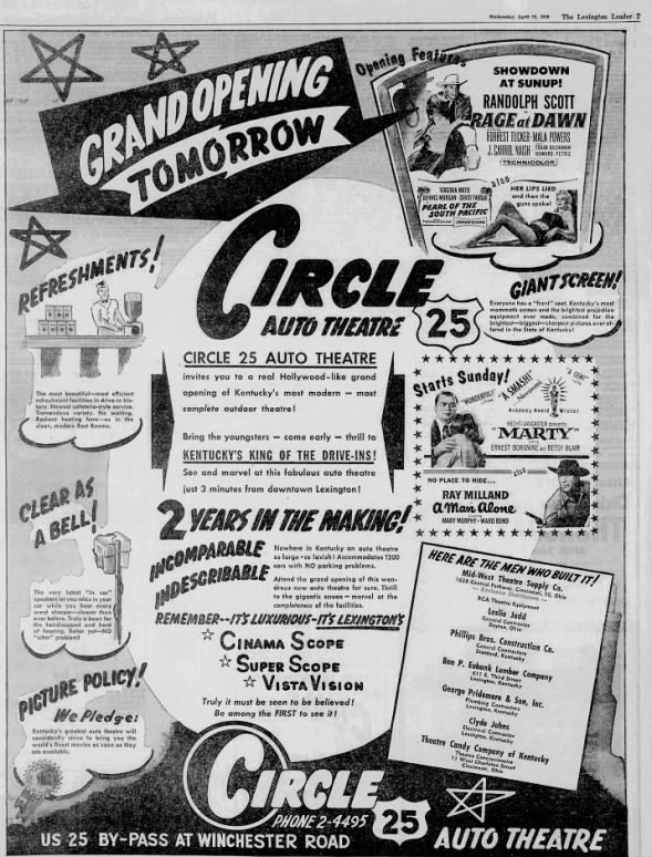 Circle 25 Auto Theatre opening