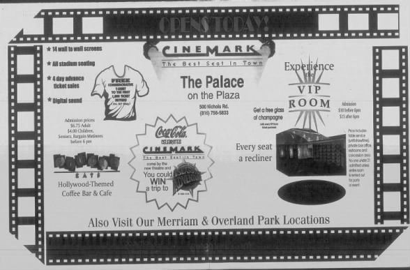 Cinemark The Palace on the Plaza opening