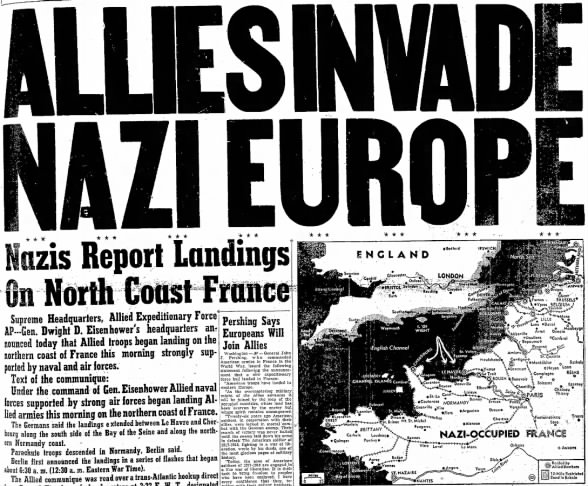 Allies Invade Nazi Europe