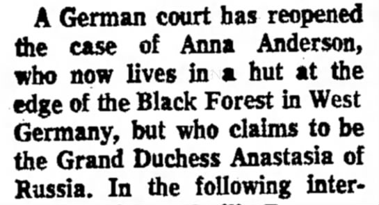 German court disputes Anderson's claim - 