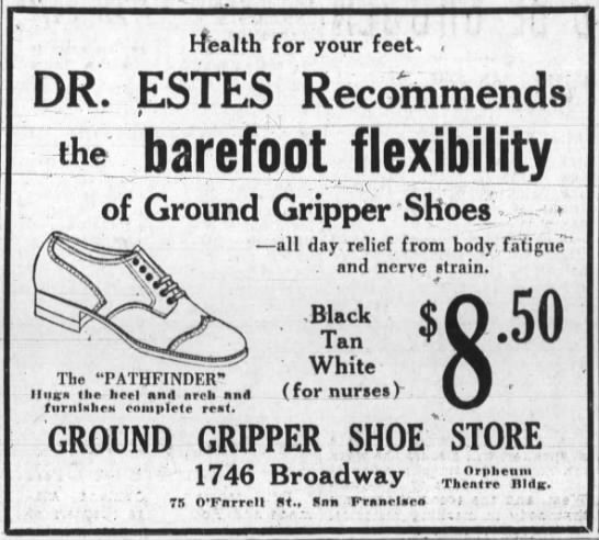 Ground Gripper Shoe Store -- 1746 Broadway - 