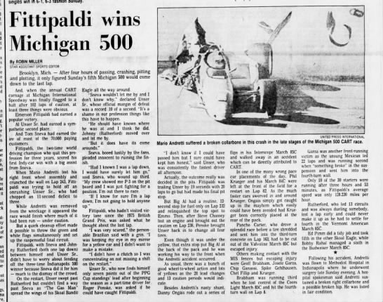 1985 Michigan 500 - 