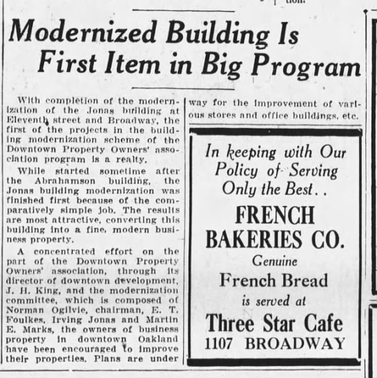 Modernized Building Is First Item In Big Program  June 1932 - 