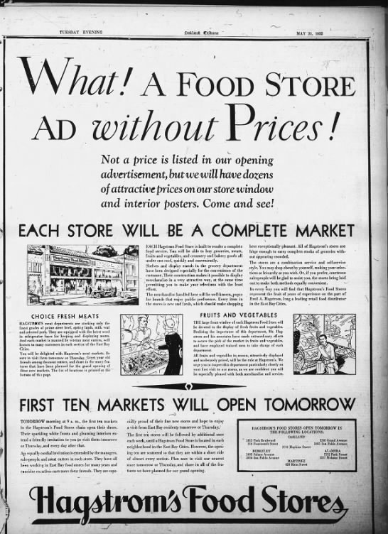 The First Ten Stores - May 31, 1932 - 