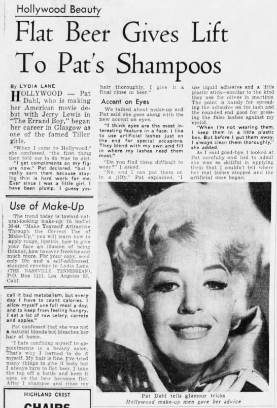 Pat Dahl Hair and Makeup p. 24 