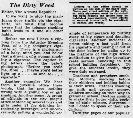 The Dirty Weed - 