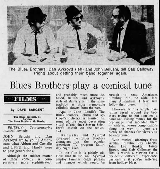 The Blues Brothers* - 