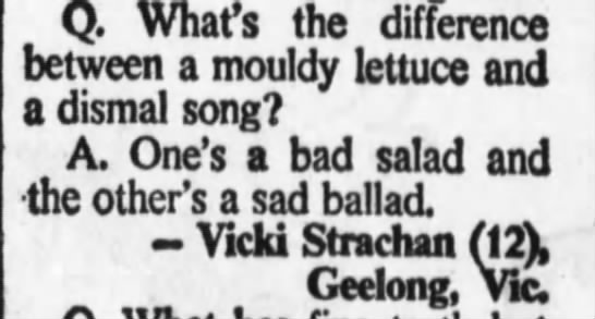 Bad Salad-Sad Ballad (1978). - 