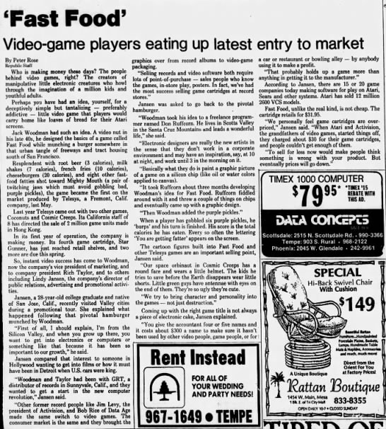 Telesys article March 16 1983 - 