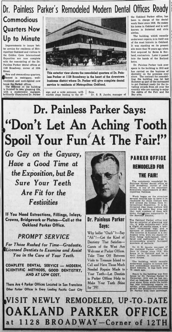 Painless Parker dental office remodeled - 