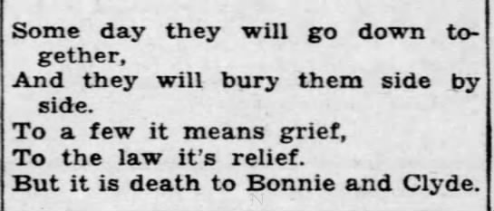 Last stanza of Bonnie's poem - 
