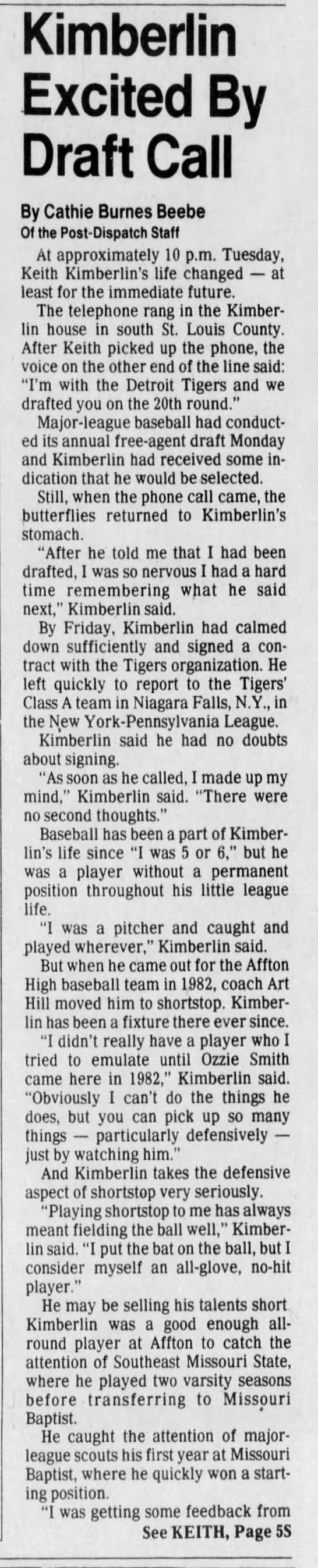 Keith Kimberlin - June 12, 1989 - Greatest21Days.com - 
