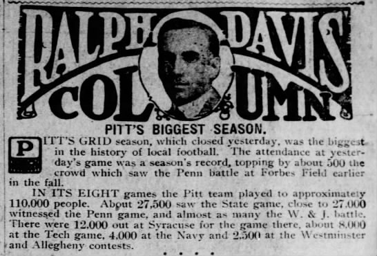 Pitt's Biggest Season - 