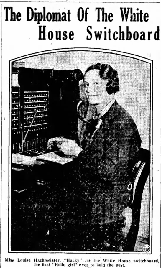 Diplomat of the White House Switchboard - 