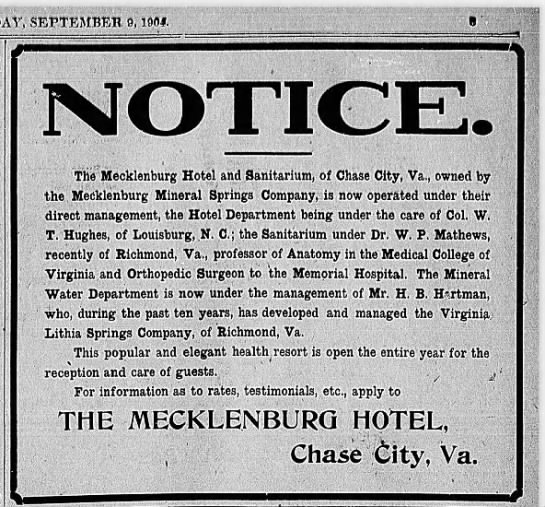 1904-Mecklenburg hotel - 