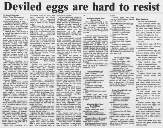 deviled eggs - 