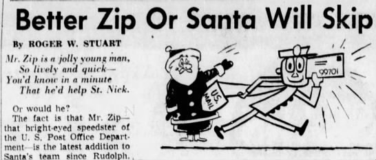 Better Zip of Santa Will Skip - 