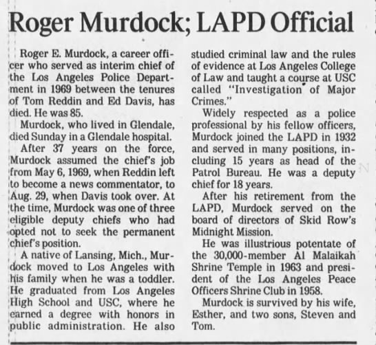 Roger Murdock - 