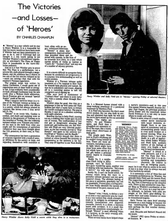 Los Angeles Times Heroes review* - 