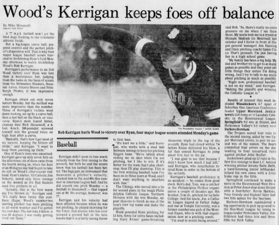 Rob Kerrigan - May 2, 1985 - 