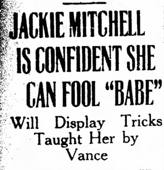 Mitchell can fool "Babe" - 