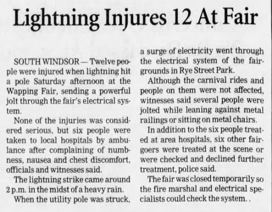 South Windsor Lightning - 